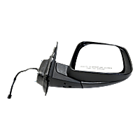 Passenger Side Mirror, Power, Power Folding, Heated, Paintable, Without Signal Light, Without memory, Without Puddle Light, Without Auto-Dimming, Without Blind Spot Feature