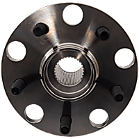 Rear, Driver or Passenger Side Wheel Hub, 5 Lugs, With Bearing