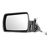 Driver Side Mirror, Manual Adjust, Manual Folding, Non-Heated, Paintable, No Signal Light, No Memory, No Puddle Light, No Auto-Dimming, No Blind Spot Feature