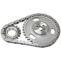 Timing Chain Kit, 6 Cyl., 4.3L Engine, For Engines with Balance Shaft, with 46 Link Silent Type Chain