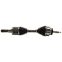 Front, Driver Side Axle Assembly, Four Wheel Drive, Supplied with Standard Neoprene Outboard Boot