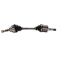 Front, Driver Side Axle Assembly, 3.5L Engine