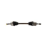 Front, Driver Side Axle Assembly, 1.6L Engine, Naturally Aspirated, Automatic CVT Transaxle