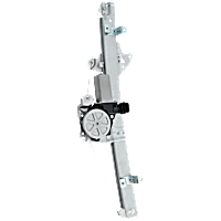Front, Passenger Side Power Window Regulator, With Motor