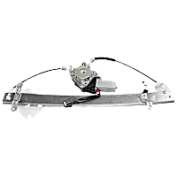 Front, Passenger Side Power Window Regulator, With Motor