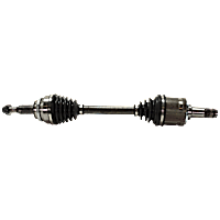 Front, Driver Side Axle Assembly, All Wheel Drive