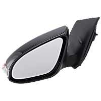 Driver Side Mirror, Power, Power Folding, Heated, Paintable, In-housing Signal Light, Without memory, Without Puddle Light, Without Auto-Dimming, Without Blind Spot Feature