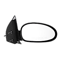 Passenger Side Mirror, Manual Adjust, Non-Folding, Non-Heated, Paintable, No Signal Light, No Memory, No Puddle Light, No Auto-Dimming, No Blind Spot Feature