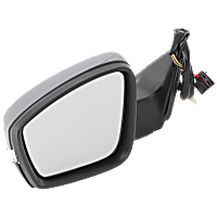 Driver Side Mirror, Power, Manual Folding, Heated, Paintable, In-housing Signal Light, Without memory, Without Puddle Light, Without Auto-Dimming, Without Blind Spot Feature
