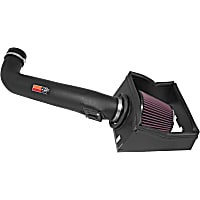 K&N Cold Air Intake - Premium High Flow, Lifetime Washable Filter, Guaranteed Horsepower Increase - 57-2575