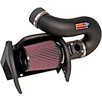 K&N Cold Air Intake - Premium High Flow, Lifetime Washable Filter, Guaranteed Horsepower Increase - 57-7000