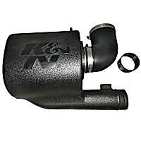 K&N Cold Air Intake - Premium High Flow, Lifetime Washable Filter, Guaranteed Horsepower Increase - 57S-9506
