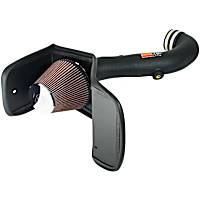 K&N Cold Air Intake - Premium High Flow, Lifetime Washable Filter, Guaranteed Horsepower Increase - 63-9029