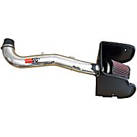 K&N Cold Air Intake - Premium High Flow, Lifetime Washable Filter, Guaranteed Horsepower Increase - 77-6014-1KP