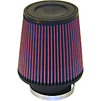 RE-0950 Universal Air Filter - Red, Cotton Gauze, Washable, Universal, Sold individually