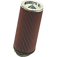 RF-1004 Universal Air Filter - Red, Cotton Gauze, Washable, Direct Fit, Sold individually