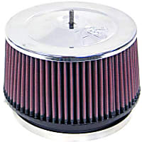 RF-1010 Universal Air Filter - Red, Cotton Gauze, Washable, Direct Fit, Sold individually