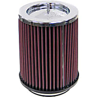 RF-1018 Universal Air Filter - Red, Cotton Gauze, Washable, Direct Fit, Sold individually