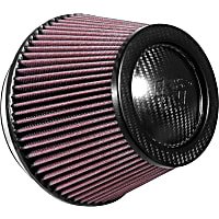 Universal Air Filter, 6 in. Flange Inside Diameter, 7.5 in. B x 5 in. H x 5.125 in. T, Cotton Gauze, Sold Individually