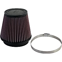 RU-5147 Universal Air Filter - Red, Cotton Gauze, Washable, Direct Fit, Sold individually