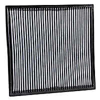 K&N Premium Cabin Air Filter - Lifetime, Washable - VF8000