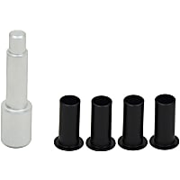 70001 Door Hinge Bushing - Black, Delrin, Direct Fit, Set of 4