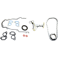 2-Piece Kit Timing Chain Kit, Includes (1) Timing Chain Kit and (1) Timing Cover Gasket