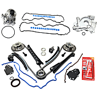 4-Piece Kit Timing Chain, includes Oil Pump, Valve Cover Gasket, and Water Pump