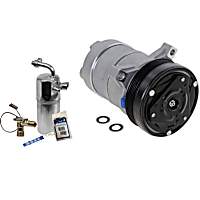 2-Piece Kit A/C Compressor Kit, includes A/C Compressor and A/C Service Kit