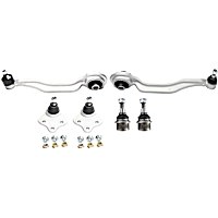 6-Piece Kit Front, Driver and Passenger Side Control Arm Kit, Includes (4) Ball Joint and (2) Control Arm