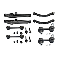 Rear, Driver and Passenger Side Control Arm Kit, includes Lateral Links and Sway Bar Links