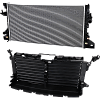 Active Grille Shutter, With Actuator and Motor