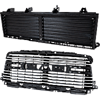 Grille Textured Black Shell and Insert CAPA Certified