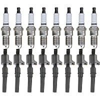 Ignition Coil Kit, 16-pc, 8 Cylinder, 4.6/5.4 Liter Engine, includes Spark Plugs