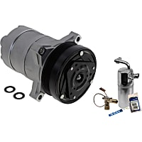 A/C Compressor Kit, includes A/C Compressor and A/C Service Kit