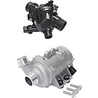 Water Pump Kit, 3.0 Liter Engine, includes Thermostat Housing