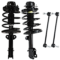 4-Piece Kit Fully Loaded Struts with Sway Bar Links