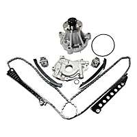 3-Piece Kit Timing Chain, includes Water Pump and Oil Pump