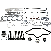 Timing Belt Kit, Naturally Aspirated, DOHC, 16 Valves, includes Head Gasket Set, Water Pump and Cylinder Head Bolts