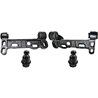 Front, Driver and Passenger Side, Lower Control Arm Kit, All Wheel Drive, Four Wheel Drive or Rear Wheel Drive, includes Ball Joints and Control Arm Brackets
