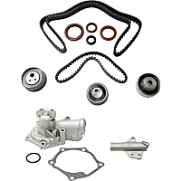 Timing Belt Kit, includes Hydraulic Timing Belt Actuator, and Water Pump