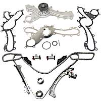 2-Piece Kit Timing Chain Kit, with Sprocket (Gear), includes Water Pump