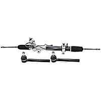 3-Piece Kit Steering Rack, Power Steering, AWD