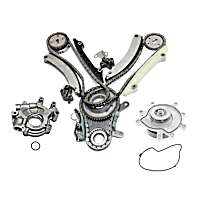 3-Piece Kit Timing Chain, includes Oil Pump and Water Pump
