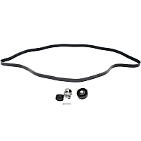 3-Piece Kit Timing Belt, includes Accessory Belt Tensioner, Drive Belt, and Timing Belt Idler Pulley