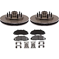 KIT-210513-288 Front Brake Disc and Pad Kit,  R-Line Series