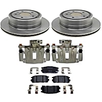 KIT-210516-271 Rear Brake Disc and Caliper Kit,, R-Line Series