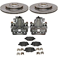 KIT-210516-333 Rear Brake Disc and Caliper Kit,, R-Line Series