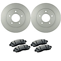 KIT-BS42624-276 Front Brake Disc and Pad Kit,  FWD