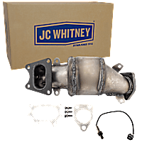 Front, Driver Side Catalytic Converter, Federal EPA Standard, 46-State Legal (Cannot ship to or be installed in vehicles originally purchased in CA, CO, NY or ME), Direct JC Whitney Series